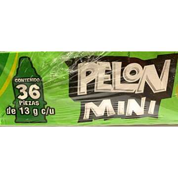 Delightful Tamarind Candy Flavor MINI Pelon Pelo Rico, Sweet Tamarind Treats, 36 Pack