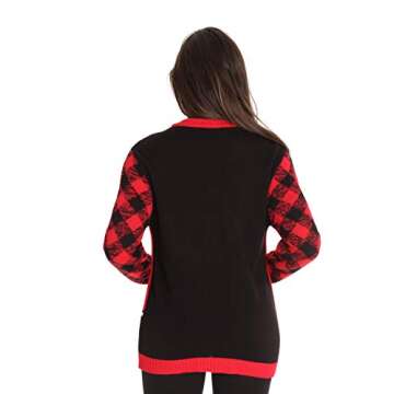#followme Womens Ugly Christmas Sweater - Sweaters for Women