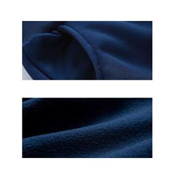 PASOK Men's Casual Tracksuit Long Sleeve Full Zip Running Jogging Sweatsuit Athletic Sports Set Black L