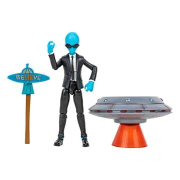 FORTNITE Human Bill Emote Series - 4-inch Articulated Figure & Accessories