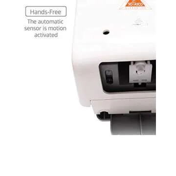 Sofasco Touchless Hand Sanitizer Dispenser Automatic Portable Hand sanitizing Station with Steel Floor Stand Drip Catcher Infrared Sensor Refillable 1200ml Bottle