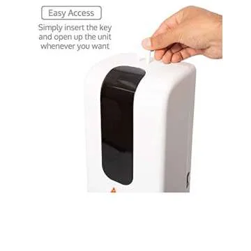 Sofasco Touchless Hand Sanitizer Dispenser Automatic Portable Hand sanitizing Station with Steel Floor Stand Drip Catcher Infrared Sensor Refillable 1200ml Bottle