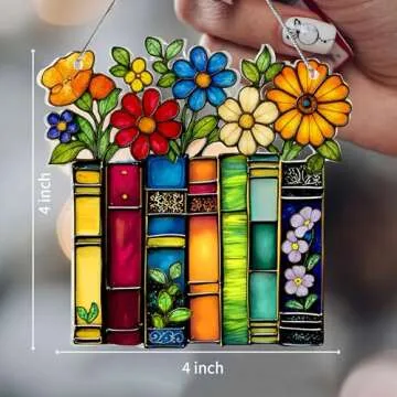 Beautiful Book Ornament for Readers and Literary Fans