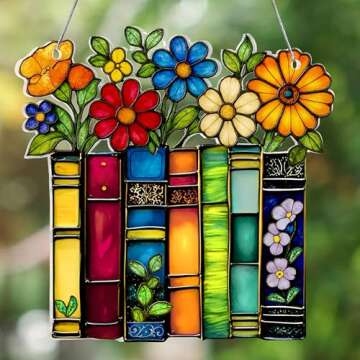 Beautiful Book Ornament for Readers and Literary Fans