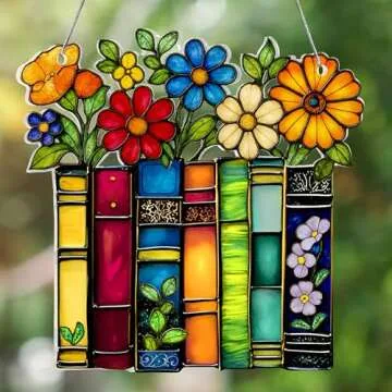 Beautiful Book Ornament for Readers and Literary Fans