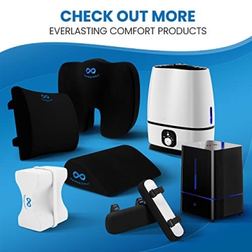 Everlasting Comfort Memory Foam Travel Pillow for Travel