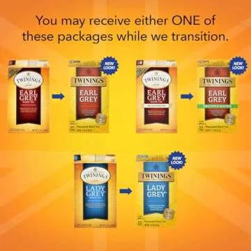 Twinings Tea Variety 6-Pack – Earl Grey, English Breakfast, Irish Breakfast, Earl Grey Decaf, English Breakfast Decaf, Lady Grey Tea Bags, 20 Count Each