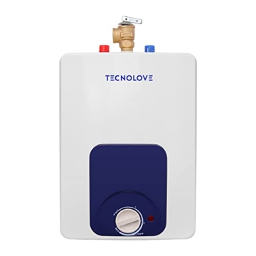Mini Tank Water Heater Electric UL Listed 4 Gallon MT40 - Instant Hot Water On Demand