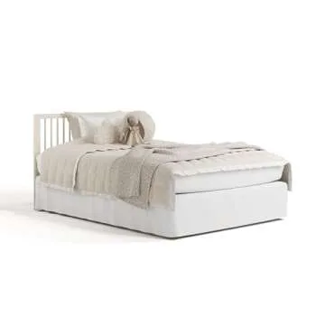 Storkcraft Casablanca Deluxe 5-in-1 Convertible Crib with Drawer (Frosted Oat) – GREENGUARD Gold Certified, Converts to Toddler Bed, Daybed, Full-Size Bed (Kit Sold Separately)