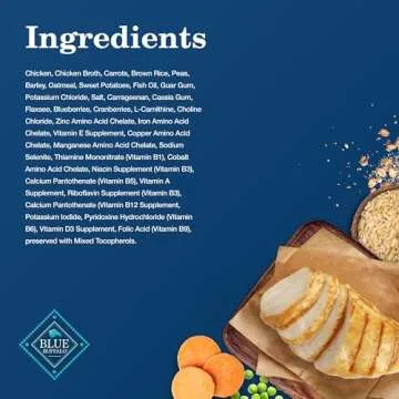 Blue Buffalo Homestyle Recipe Large Breed Adult Wet Dog Food, Made with Natural Ingredients, Chicken Dinner With Garden Vegetables, 12.5-oz. Can (Pack of 12)