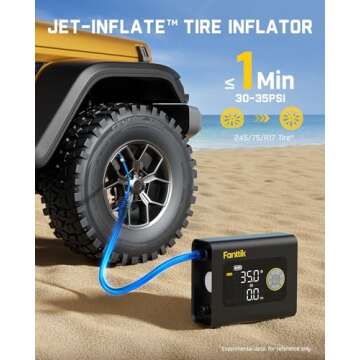 Fanttik X9 Cross Air Pump: Fast, Versatile & Easy