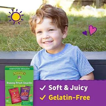 Annie's Homegrown Organic Bunny Fruit Snacks Variety Pack