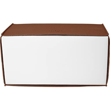 Carrotez PU Leather Tissue Box Cover for Elegant Storage