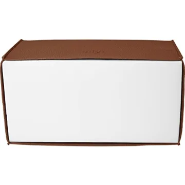Carrotez PU Leather Tissue Box Cover for Elegant Storage
