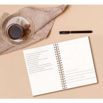 foedor Coquette Trendy Preppy Pink Bow Spiral Notebook,Initial E Journal Personalized Teen Girl Gifts,Monogrammed Gifts for Women Teen Girl,College Ruled Hardcover Spiral Notebook 5.5 x 8.3