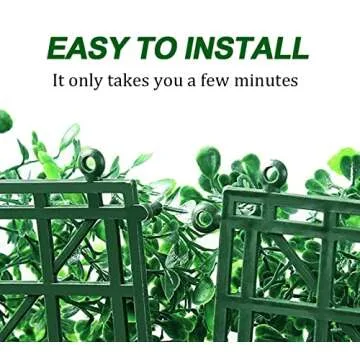 Boxwood Hedge Wall Panels for Stunning Greenery Backdrop