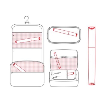 Toothbrush Travel Case for Stylish Travel Hygiene