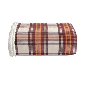 Eddie Bauer Cozy Plaid Throw Blanket for Comfortable Living