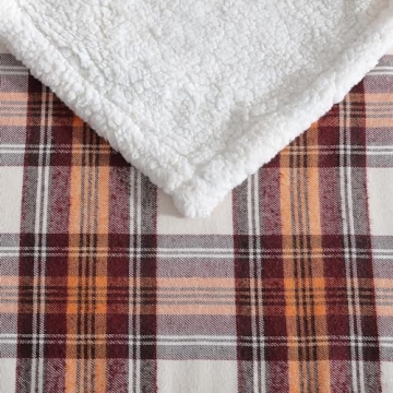 Eddie Bauer Cozy Plaid Throw Blanket for Comfortable Living