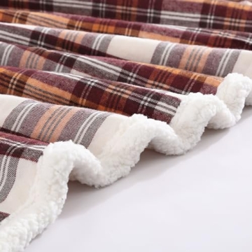 Eddie Bauer Cozy Plaid Throw Blanket for Comfortable Living