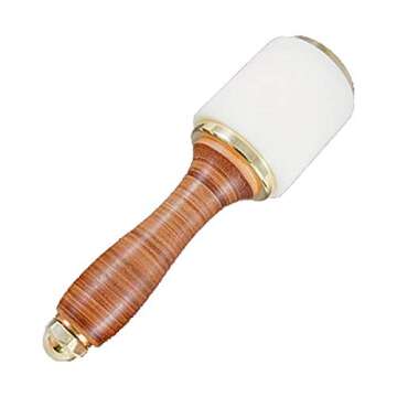 Barry King 24oz Round Leather Working Maul for Crafters