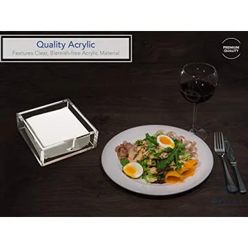Elegant Acrylic Napkin Holder for Home and Events - Royal Imports
