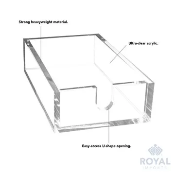 Elegant Acrylic Napkin Holder for Home and Events - Royal Imports