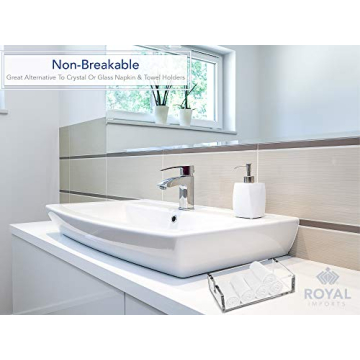 Elegant Acrylic Napkin Holder for Home and Events - Royal Imports