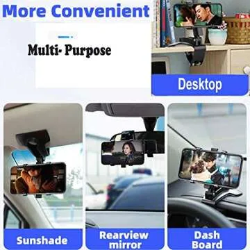MITUTEN Dashboard Car Phone Holder for All Smartphones