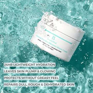 BeautyStat Cosmetics Universal Pro-Bio Moisture Boost Cream, Hyaluronic Acid Facial Skin Moisturizer...