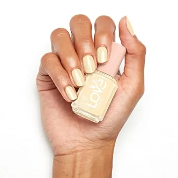 LOVE by essie Nail Polish, 80% Plant-based, Salon-Quality, Vegan, Yellow, On The Brighter Side, 0.46 Fl Oz