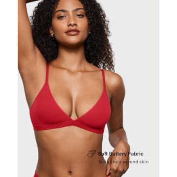INLYRIC Inbarely Triangle Bralette Women's Everyday Comfort