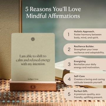 Mindful Affirmation Cards for Positivity and Wellbeing