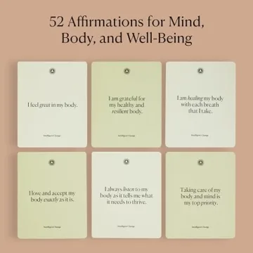 Mindful Affirmation Cards for Positivity and Wellbeing
