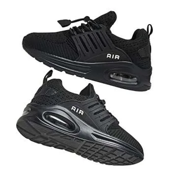 Ugmikdo Girls Shoes Kids Sneakers Boys Tennis Shoes for Running Athletic Walking Gym Sports Lightwei...
