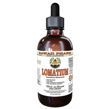 Lomatium Alcohol-Free Liquid Extract - Herbal Supplement by Hawaii Pharm