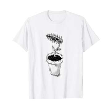 Botanical Carnivorous Plant Tee Shirt Gift Venus Fly Trap T-Shirt