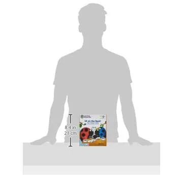 Learning Resources 10 on the Spot Ten Frame Game - 2-6 Players, Ages 5+ Math Learning Games for Kids, Kindergartner Activities