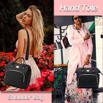 Weitars Cute Insulated Lunch Bag for Women - Tote & Stylish