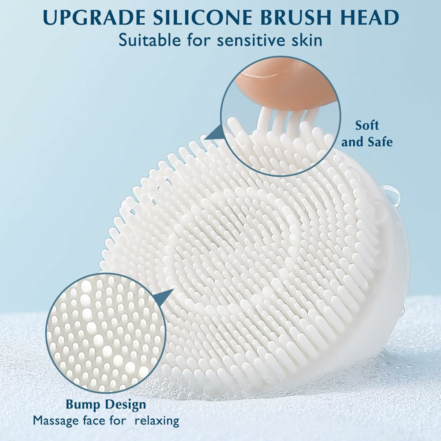 JBK-D Electric Facial Cleansing Brush - 3 in 1 Exfoliation