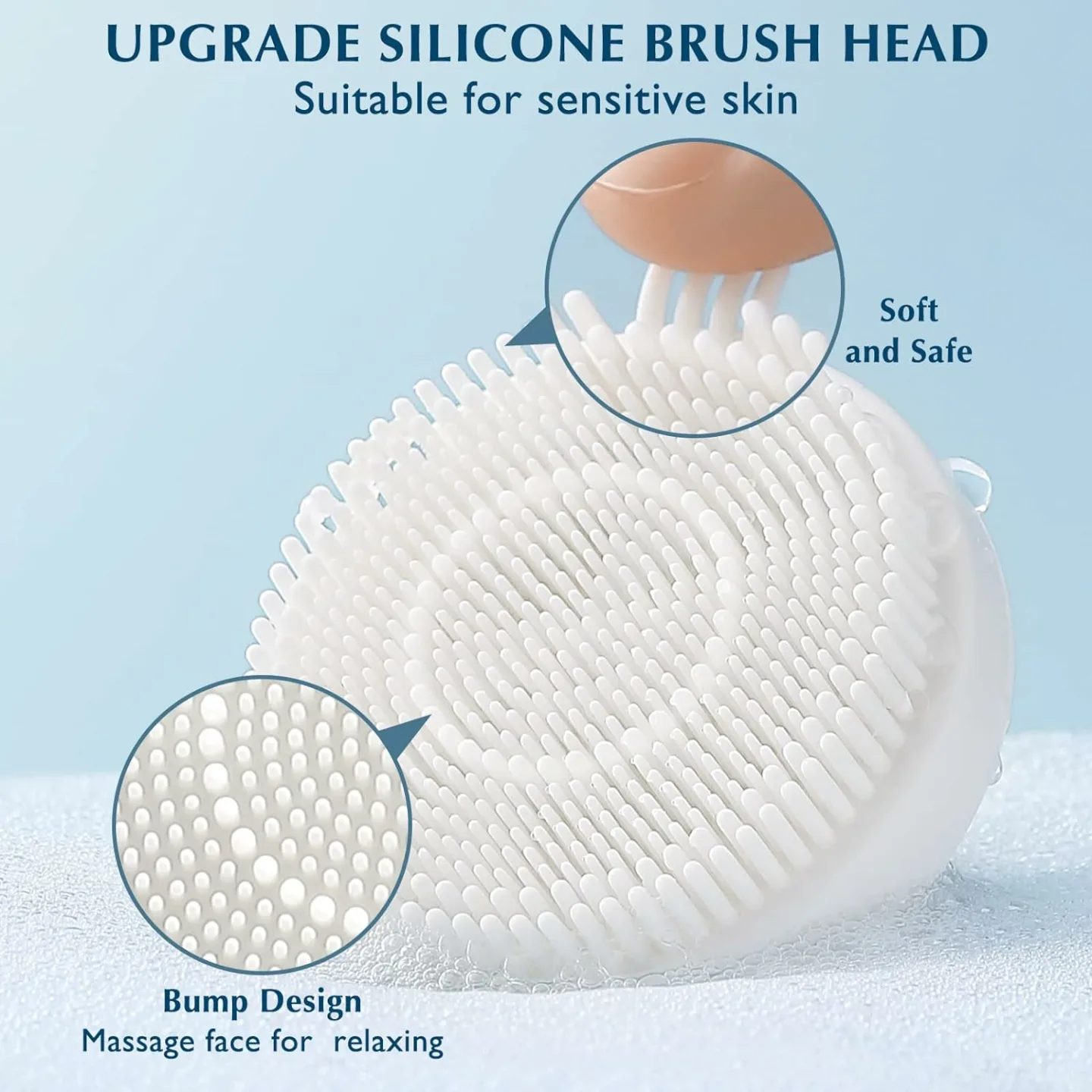 JBK-D Electric Facial Cleansing Brush - 3 in 1 Exfoliation