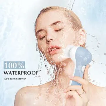 JBK-D Electric Facial Cleansing Brush - 3 in 1 Exfoliation