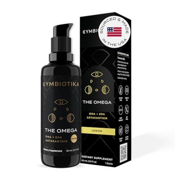 CYMBIOTIKA Vegan Omega 3 Supplement for Family Health