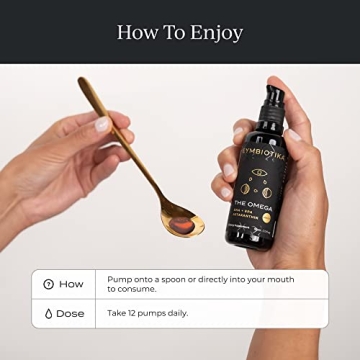 CYMBIOTIKA Vegan Omega 3 Supplement for Family Health