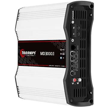 Taramp's MD 3000.1 Amplifier 3000 Watts RMS Bass Boost