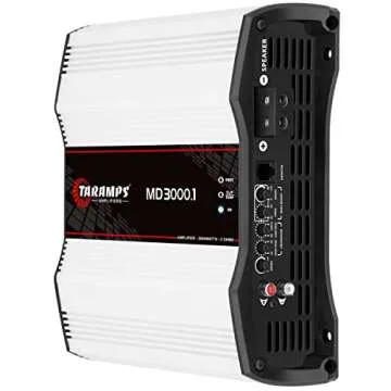 Taramp's MD 3000.1 Amplifier 3000 Watts RMS Bass Boost