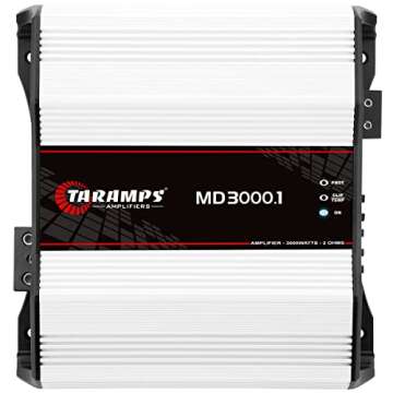 Taramp's MD 3000.1 Amplifier 3000 Watts RMS Bass Boost