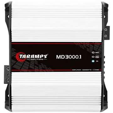 Taramp's MD 3000.1 Amplifier 3000 Watts RMS Bass Boost