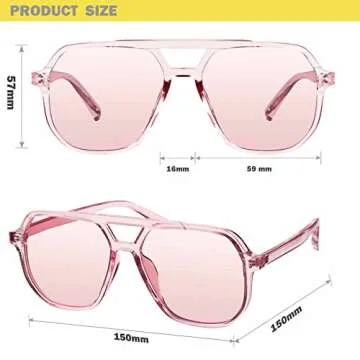 Stylish mosanana Aviator Sunglasses for Men and Women