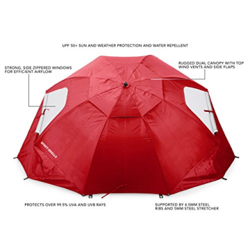 Sport-Brella XL 9-Foot Canopy with Vented SPF 50+ Protection